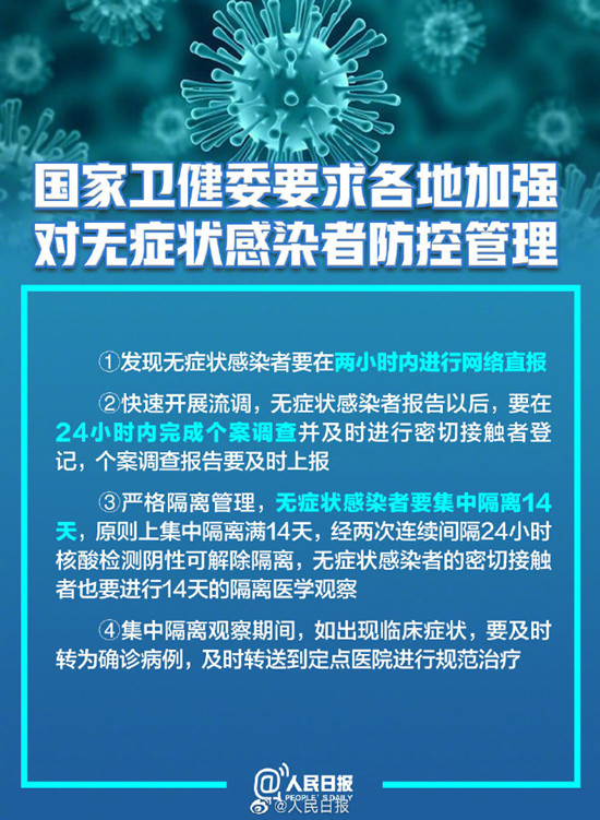 常識(shí)積累：9圖了解無癥狀感染者